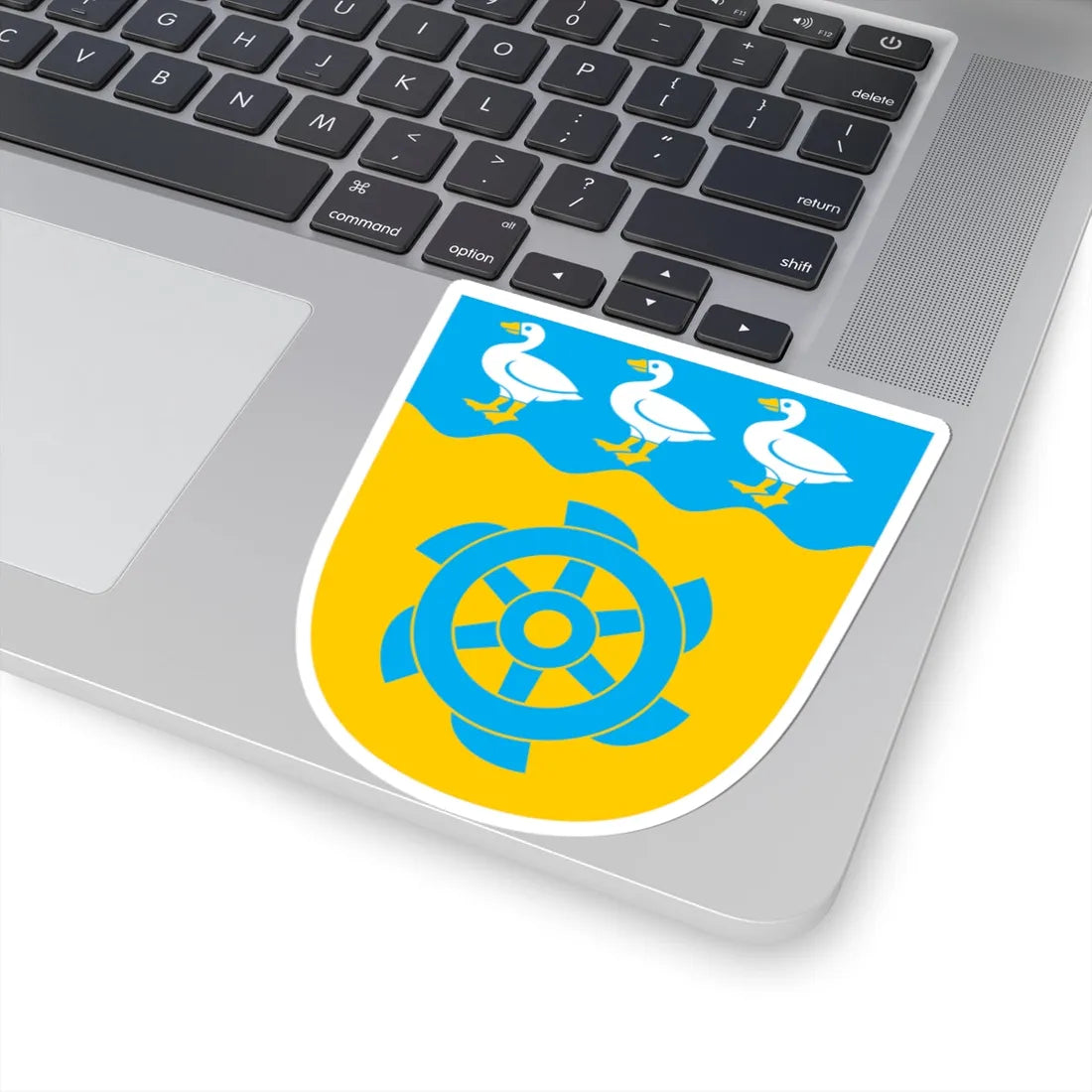 Anija valla vapp (Estonia) (Coat of Arms) STICKER Vinyl Kiss-Cut Decal - The Sticker Space