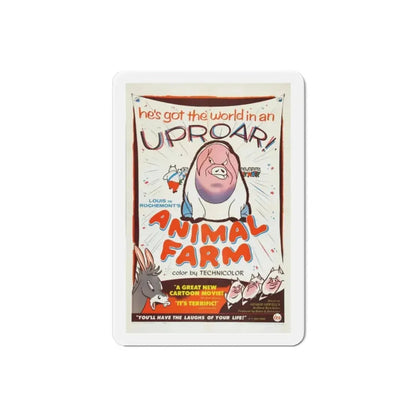 Animal Farm 1954 Movie Poster Refrigerator Magnet - The Sticker Space