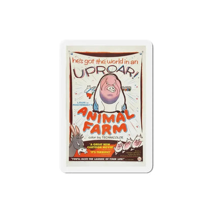 Animal Farm 1954 Movie Poster Refrigerator Magnet - The Sticker Space