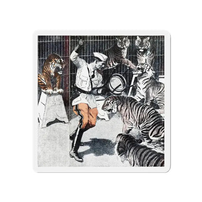 Animal Man (1), Blue Book Magazine, April 1948 (Magazine Illustration) Refrigerator Magnet 5 Inch - The Sticker Space