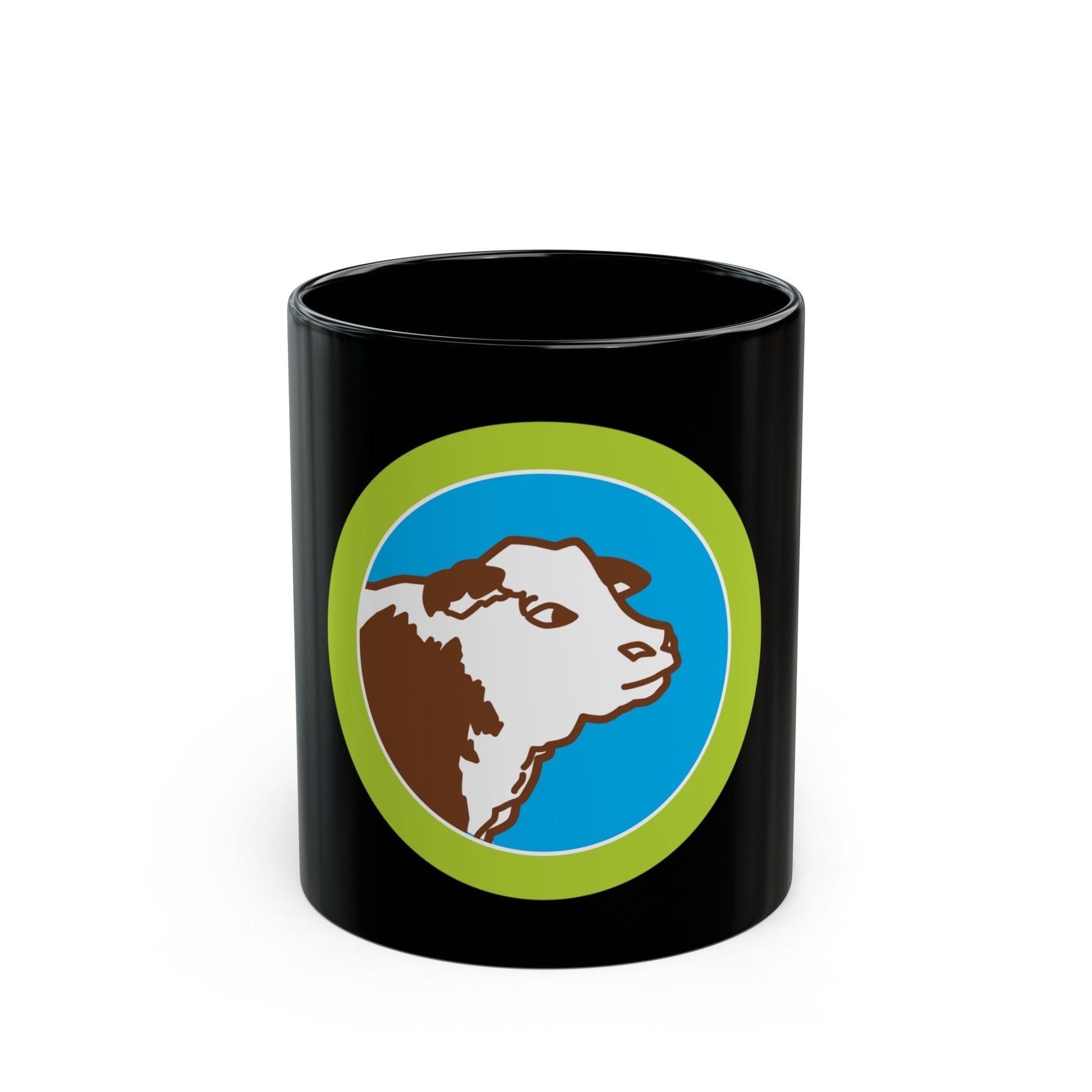 Animal Science (Boy Scout Merit Badge) Black Coffee Mug-11oz-The Sticker Space