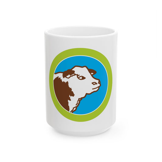 Animal Science (Boy Scout Merit Badge) White Coffee Mug-15oz-The Sticker Space