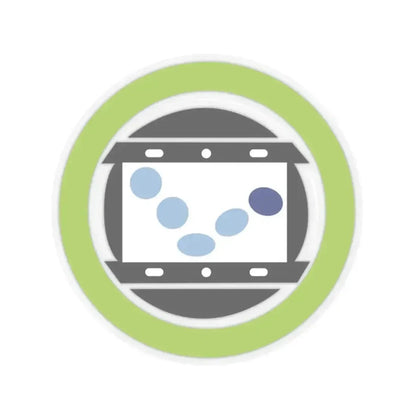 Animation (Boy Scout Merit Badge) STICKER Vinyl Kiss-Cut Decal 2 Inch Transparent - The Sticker Space