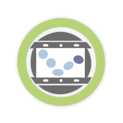 Animation (Boy Scout Merit Badge) STICKER Vinyl Kiss-Cut Decal 3 Inch Transparent - The Sticker Space