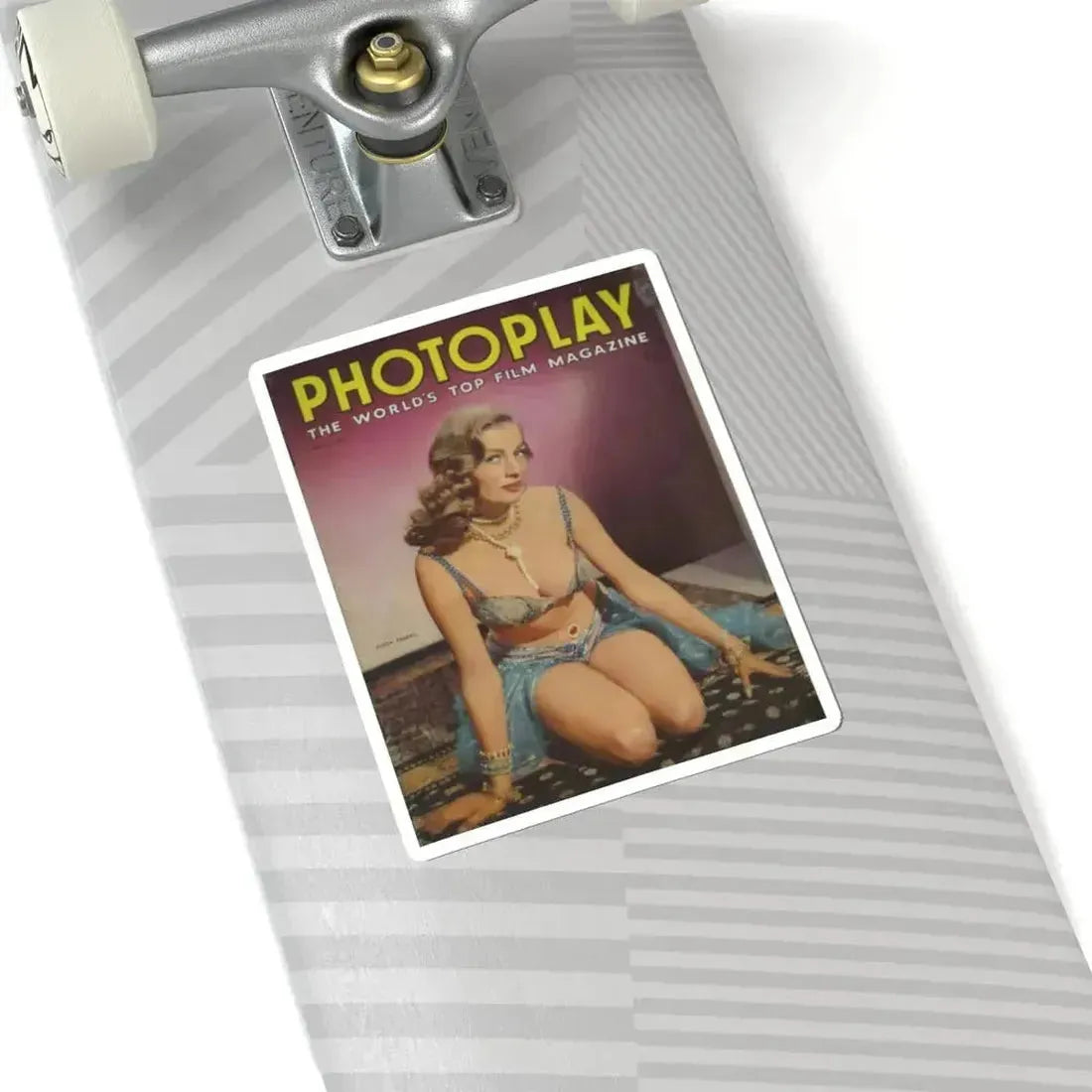 Anita Ekberg #133 - Mag. Cover (Vintage Female Icon) STICKER Vinyl Kiss-Cut Decal - The Sticker Space