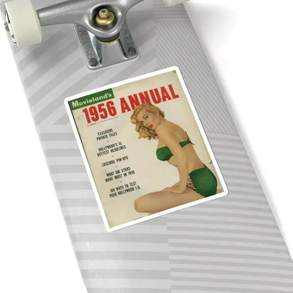 Anita Ekberg #134 - Mag. Cover (Vintage Female Icon) STICKER Vinyl Kiss-Cut Decal - The Sticker Space