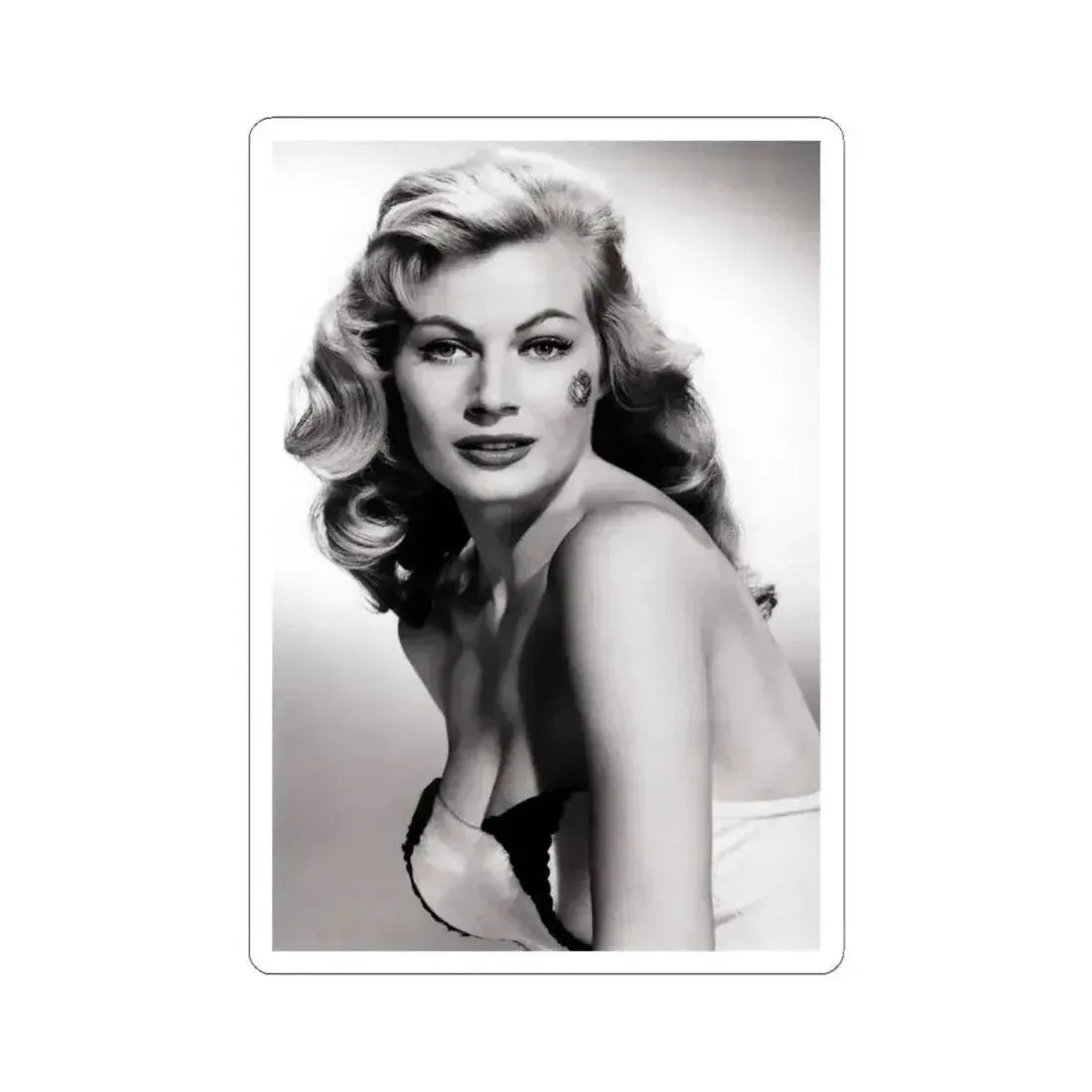 Anita Ekberg #158 (Vintage Female Icon) STICKER Vinyl Kiss-Cut Decal 4 Inch White - The Sticker Space