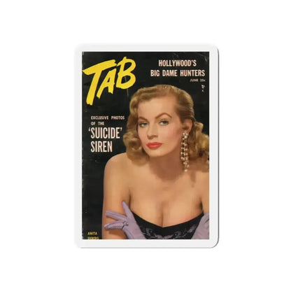 Anita Ekberg #255 - Mag. Cover (Vintage Female Icon) Refrigerator Magnet - The Sticker Space