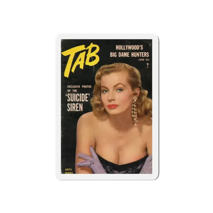 Anita Ekberg #255 - Mag. Cover (Vintage Female Icon) Refrigerator Magnet - The Sticker Space