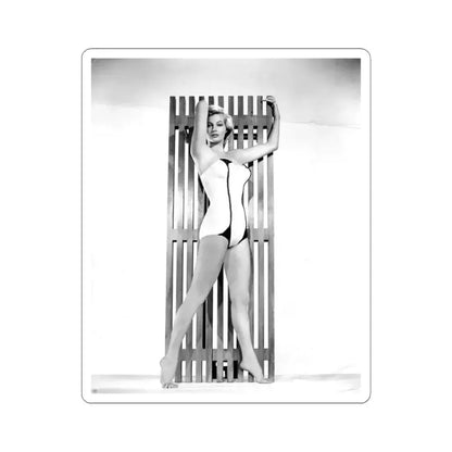 Anita Ekberg #259 (Vintage Female Icon) STICKER Vinyl Kiss-Cut Decal 3 Inch White - The Sticker Space