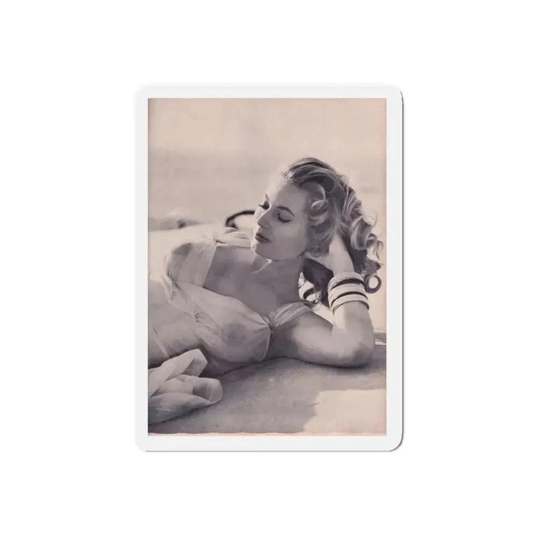Anita Ekberg #274 - See through top (Vintage Female Icon) Refrigerator Magnet 4 Inch Die-Cut - The Sticker Space