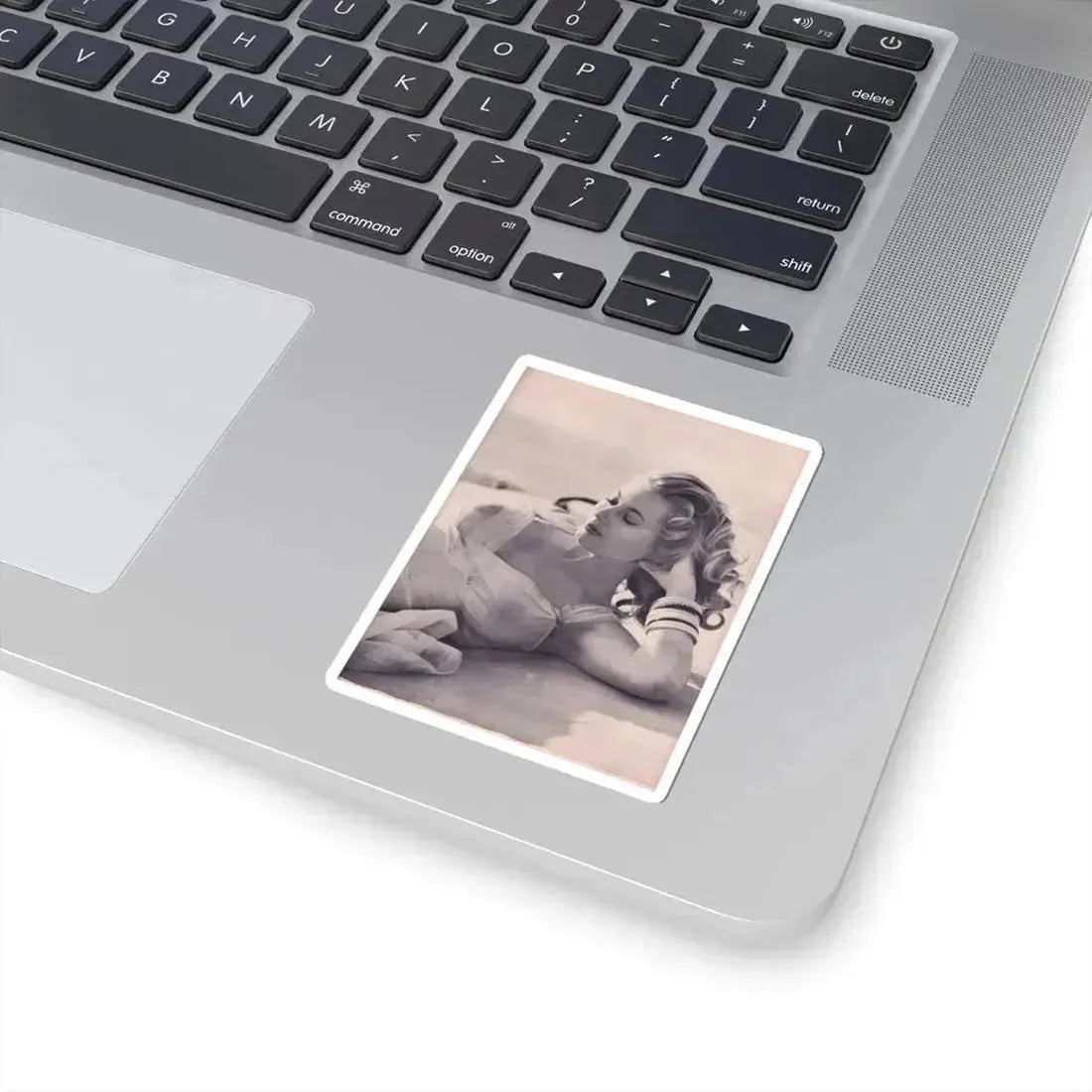 Anita Ekberg #274 - See through top (Vintage Female Icon) STICKER Vinyl Kiss-Cut Decal - The Sticker Space