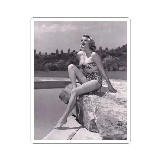 Anita Ekberg #294 (Vintage Female Icon) STICKER Vinyl Kiss-Cut Decal 2 Inch White - The Sticker Space