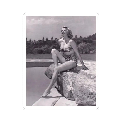 Anita Ekberg #294 (Vintage Female Icon) STICKER Vinyl Kiss-Cut Decal 3 Inch White - The Sticker Space