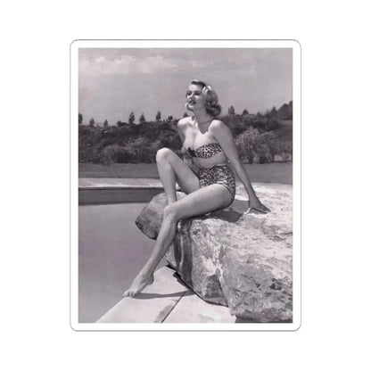 Anita Ekberg #294 (Vintage Female Icon) STICKER Vinyl Kiss-Cut Decal 4 Inch White - The Sticker Space