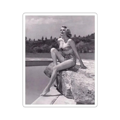 Anita Ekberg #294 (Vintage Female Icon) STICKER Vinyl Kiss-Cut Decal 6 Inch White - The Sticker Space