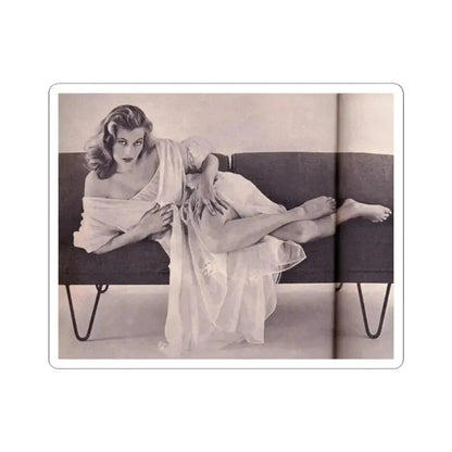Anita Ekberg #297 (Vintage Female Icon) STICKER Vinyl Kiss-Cut Decal 3 Inch White - The Sticker Space