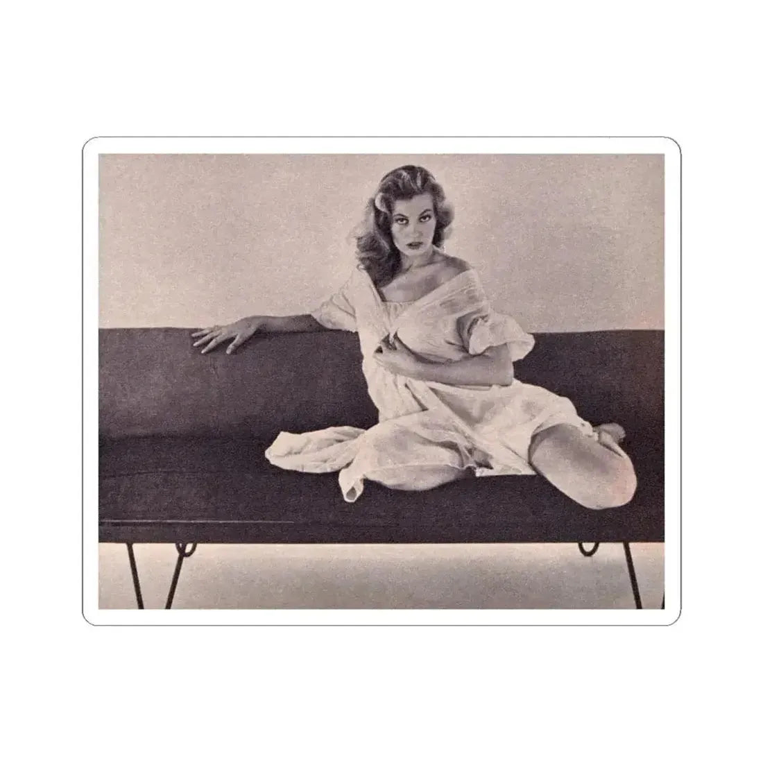 Anita Ekberg #298 (Vintage Female Icon) STICKER Vinyl Kiss-Cut Decal 4 Inch White - The Sticker Space
