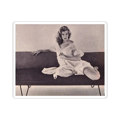 Anita Ekberg #298 (Vintage Female Icon) STICKER Vinyl Kiss-Cut Decal 6 Inch White - The Sticker Space
