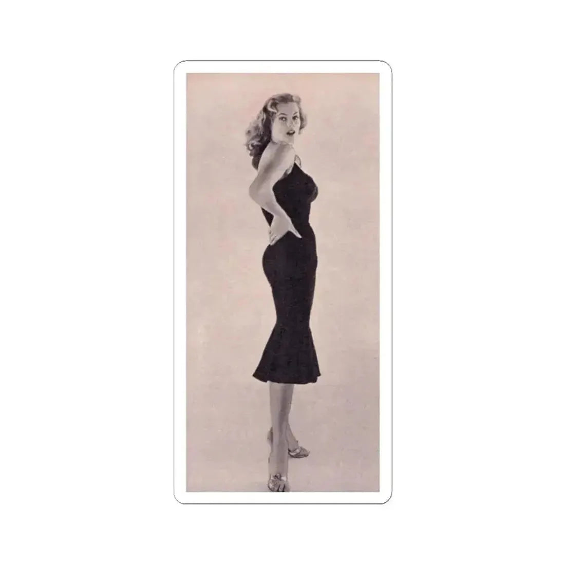 Anita Ekberg #299 (Vintage Female Icon) STICKER Vinyl Kiss-Cut Decal 2 Inch White - The Sticker Space