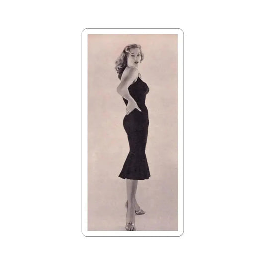 Anita Ekberg #299 (Vintage Female Icon) STICKER Vinyl Kiss-Cut Decal 2 Inch White - The Sticker Space