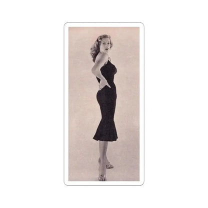 Anita Ekberg #299 (Vintage Female Icon) STICKER Vinyl Kiss-Cut Decal 4 Inch White - The Sticker Space