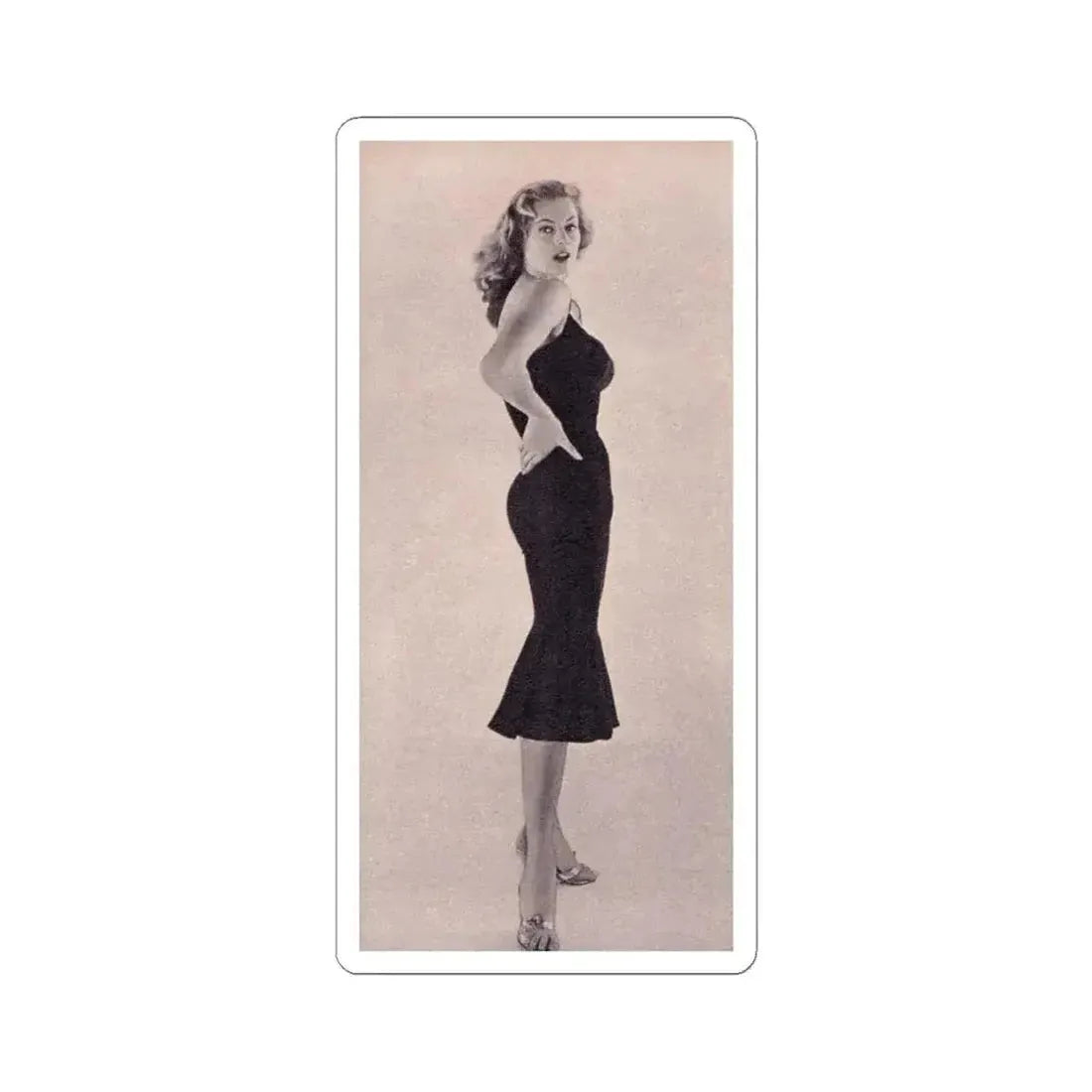 Anita Ekberg #299 (Vintage Female Icon) STICKER Vinyl Kiss-Cut Decal 6 Inch White - The Sticker Space