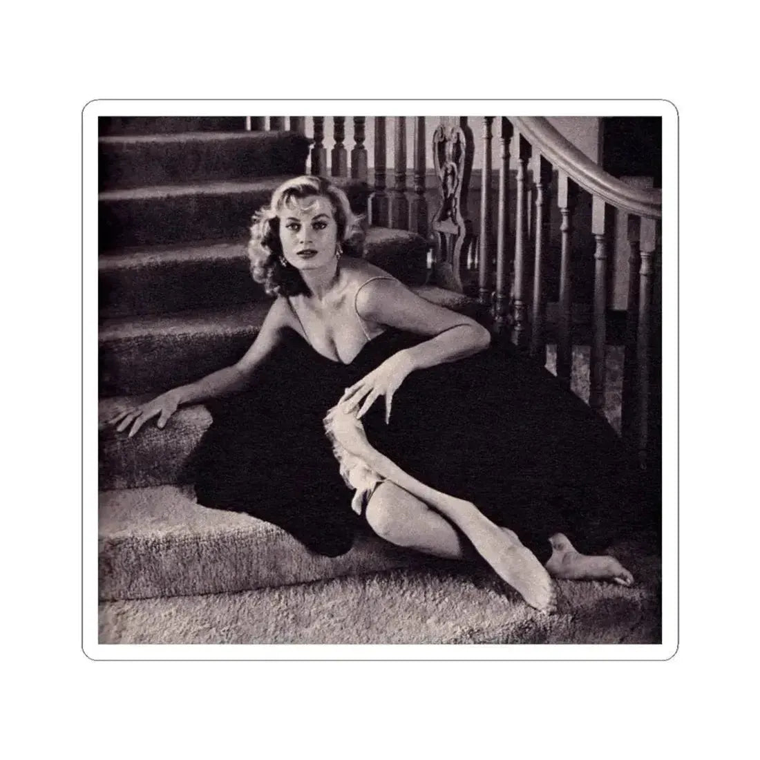 Anita Ekberg #304 (Vintage Female Icon) STICKER Vinyl Kiss-Cut Decal 6 Inch White - The Sticker Space