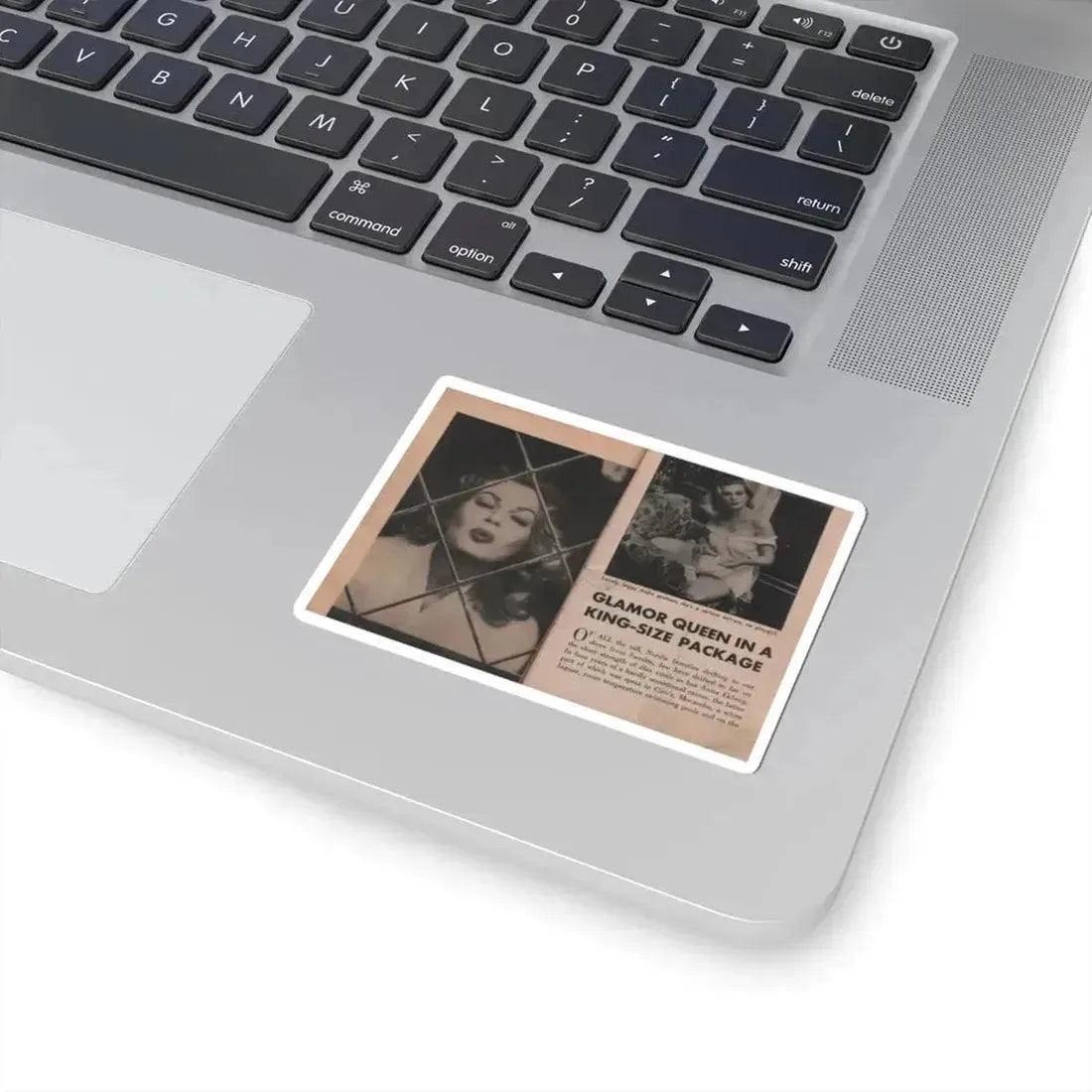 Anita Ekberg #326 - That Girl Anita Pocket Mag. '55 (Vintage Female Icon) STICKER Vinyl Kiss-Cut Decal - The Sticker Space