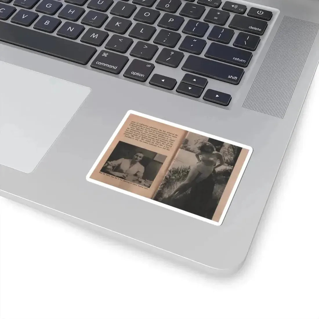 Anita Ekberg #328 - That Girl Anita Pocket Mag. '55 (Vintage Female Icon) STICKER Vinyl Kiss-Cut Decal - The Sticker Space