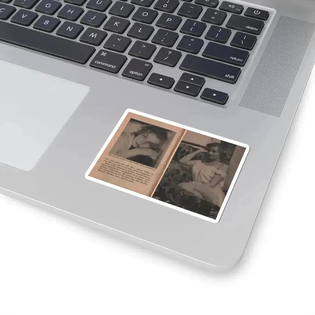 Anita Ekberg #329 - That Girl Anita Pocket Mag. '55 (Vintage Female Icon) STICKER Vinyl Kiss-Cut Decal - The Sticker Space