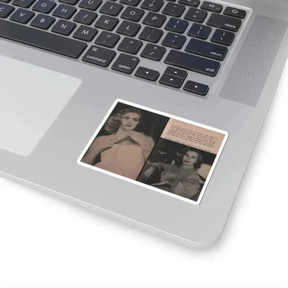 Anita Ekberg #339 - That Girl Anita Pocket Mag. '55 (Vintage Female Icon) STICKER Vinyl Kiss-Cut Decal - The Sticker Space