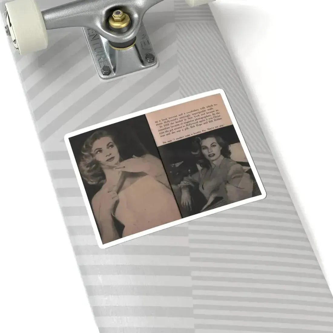 Anita Ekberg #339 - That Girl Anita Pocket Mag. '55 (Vintage Female Icon) STICKER Vinyl Kiss-Cut Decal - The Sticker Space