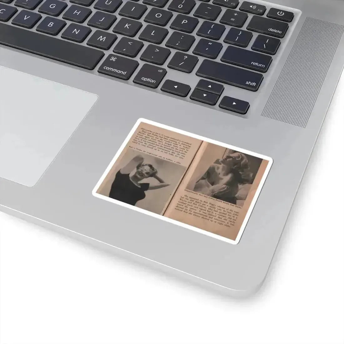 Anita Ekberg #341 - That Girl Anita Pocket Mag. '55 (Vintage Female Icon) STICKER Vinyl Kiss-Cut Decal - The Sticker Space