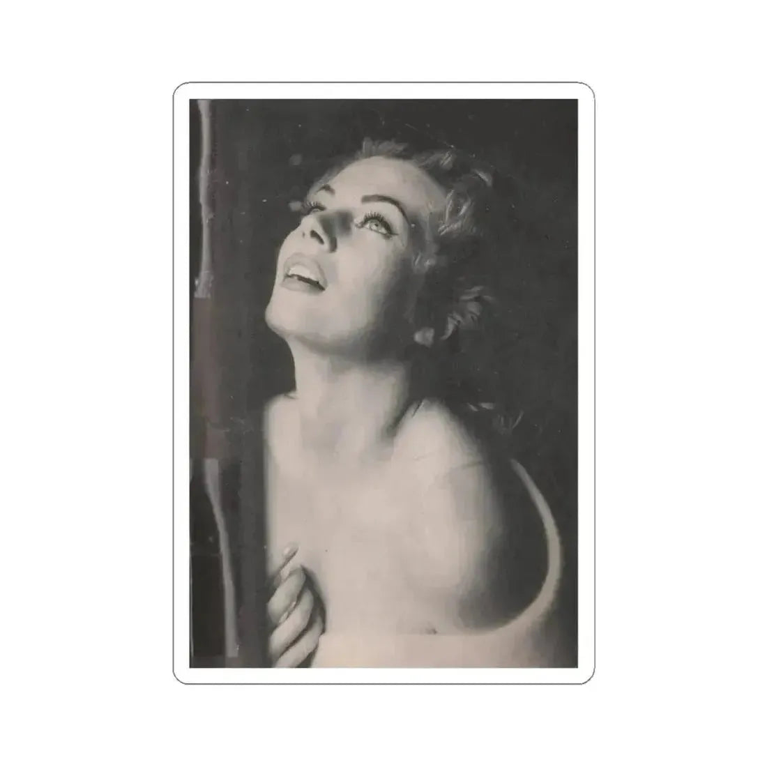 Anita Ekberg #350 - That Girl Anita Pocket Mag. '55 (Vintage Female Icon) STICKER Vinyl Kiss-Cut Decal 6 Inch White - The Sticker Space