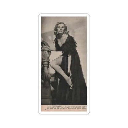 Anita Ekberg #352 - Modern Screen Mag. July '55 (Vintage Female Icon) STICKER Vinyl Kiss-Cut Decal 3 Inch White - The Sticker Space