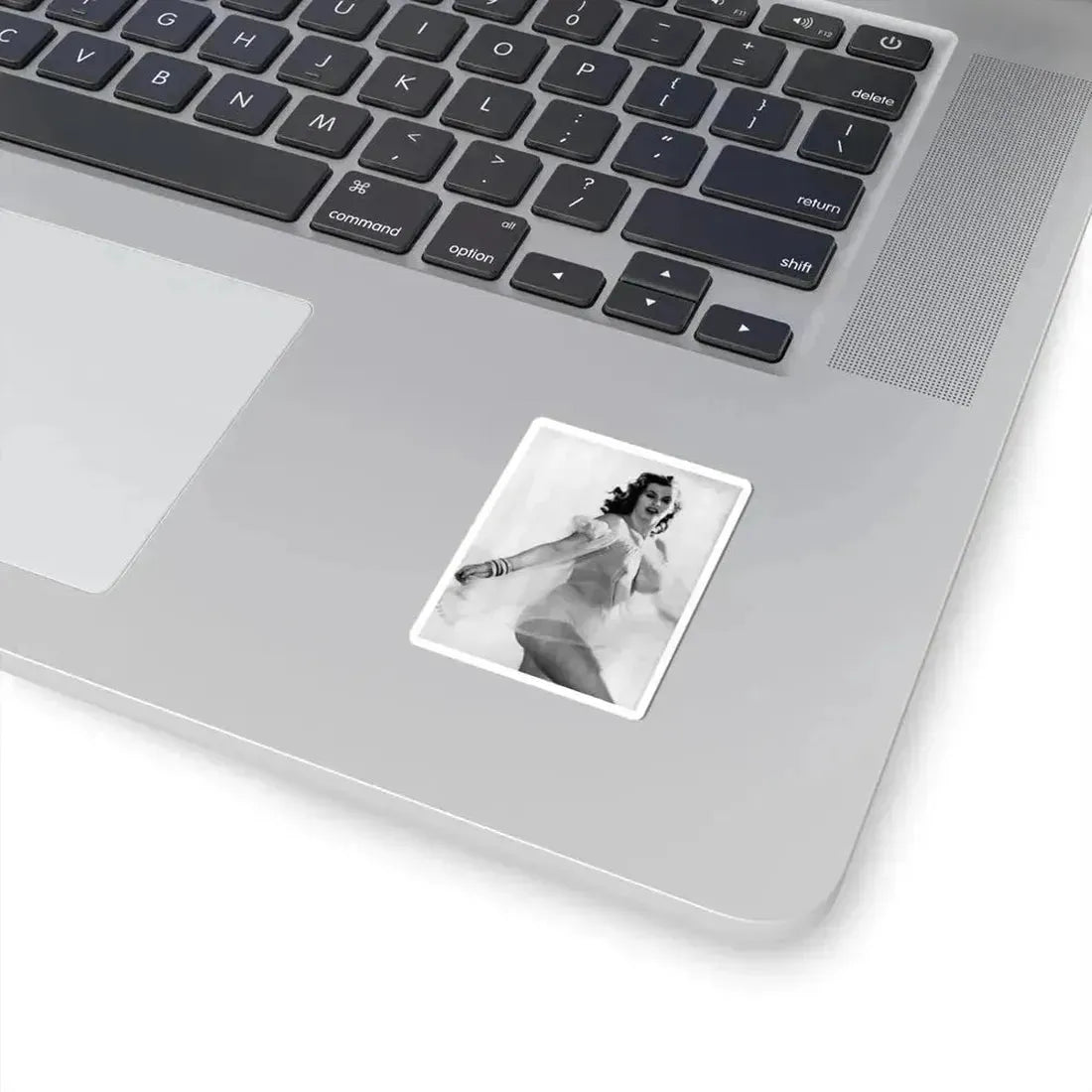 Anita Ekberg #361 - See through top (Vintage Female Icon) STICKER Vinyl Kiss-Cut Decal - The Sticker Space