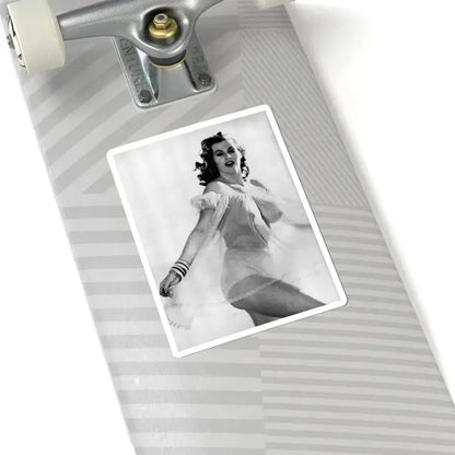 Anita Ekberg #361 - See through top (Vintage Female Icon) STICKER Vinyl Kiss-Cut Decal - The Sticker Space