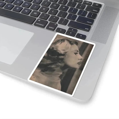 Anita Ekberg #414 - EYE Digest Mag. Nov. '53 - 1 Page, 1 B&W Photo (Vintage Female Icon) STICKER Vinyl Kiss-Cut Decal - The Sticker Space