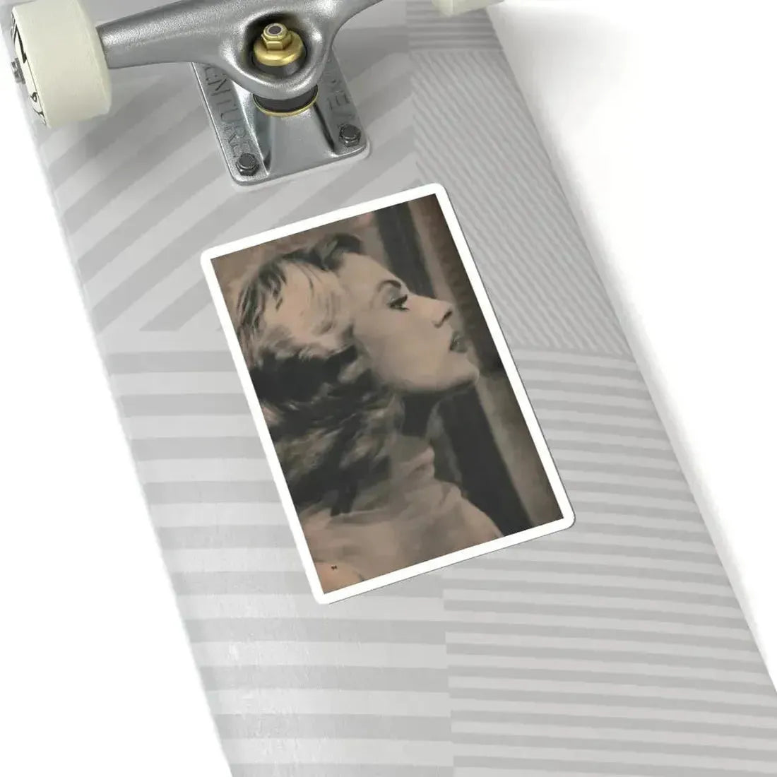 Anita Ekberg #414 - EYE Digest Mag. Nov. '53 - 1 Page, 1 B&W Photo (Vintage Female Icon) STICKER Vinyl Kiss-Cut Decal - The Sticker Space