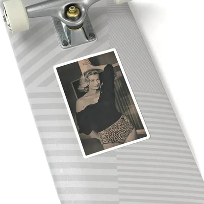 Anita Ekberg #423 - EYE Digest Mag. Jan. '54 - 1 Page & 1 B&W Photo (Vintage Female Icon) STICKER Vinyl Kiss-Cut Decal - The Sticker Space