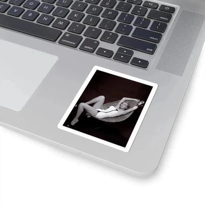 Anita Ekberg #451 - 8x10 B&W Pin-Up Photo HQ Re-Print (Vintage Female Icon) STICKER Vinyl Kiss-Cut Decal - The Sticker Space