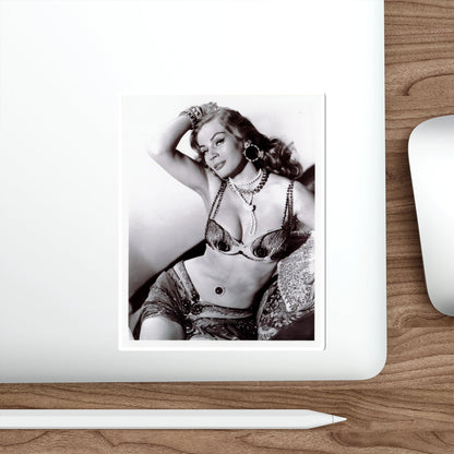 Anita Ekberg #452 - 8x10 B&W Glamour Movie Photo HQ Re-Print (Vintage Female Icon) STICKER Vinyl Die-Cut Decal-The Sticker Space