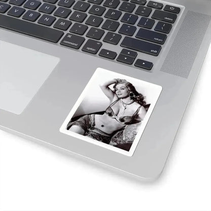 Anita Ekberg #452 - 8x10 B&W Glamour Movie Photo HQ Re-Print (Vintage Female Icon) STICKER Vinyl Kiss-Cut Decal - The Sticker Space