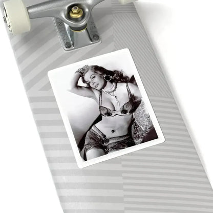 Anita Ekberg #452 - 8x10 B&W Glamour Movie Photo HQ Re-Print (Vintage Female Icon) STICKER Vinyl Kiss-Cut Decal - The Sticker Space