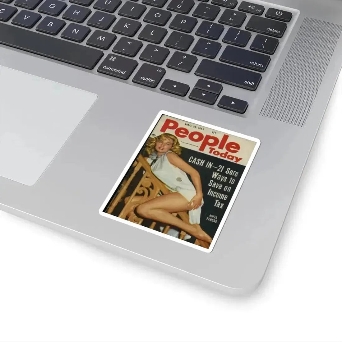 Anita Ekberg #72 (Vintage Female Icon) STICKER Vinyl Kiss-Cut Decal - The Sticker Space