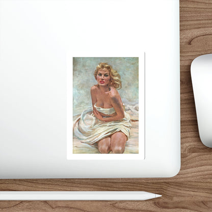 Anita Ekberg, Esquire, 1955 (Magazine Illustration) STICKER Vinyl Die-Cut Decal-The Sticker Space