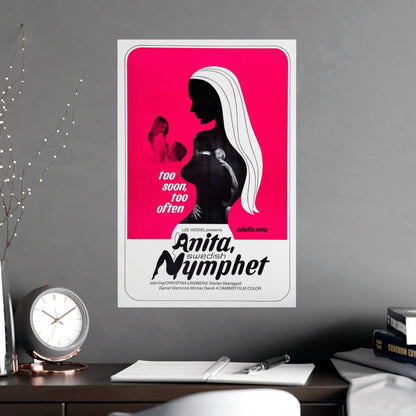 ANITA SWEDISH NYMPHET 1973 - Paper Movie Poster-The Sticker Space