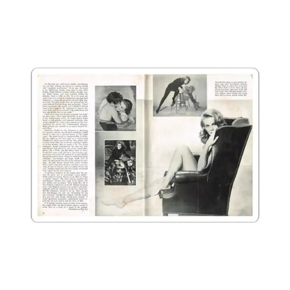 Ann-Margret #221 (Vintage Female Icon) STICKER Vinyl Kiss-Cut Decal 2 Inch White - The Sticker Space