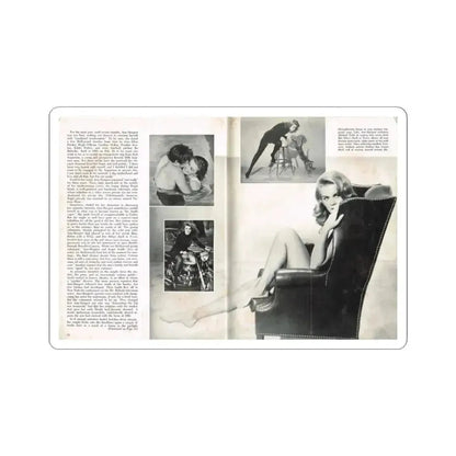 Ann-Margret #221 (Vintage Female Icon) STICKER Vinyl Kiss-Cut Decal 3 Inch White - The Sticker Space